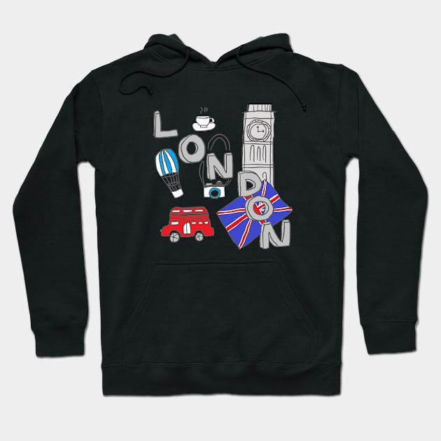 london city Hoodie by zzzozzo